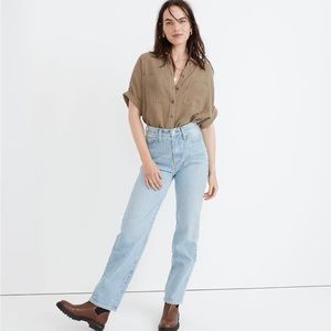 Madewell NWOT The Perfect Vintage Straight Jean